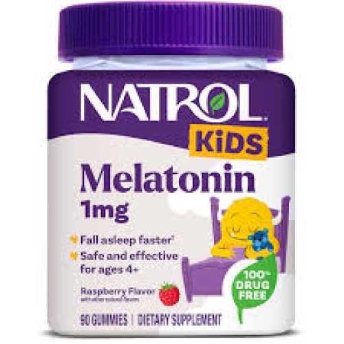 Kids Melatonin Gummies Raspberry Gummies
